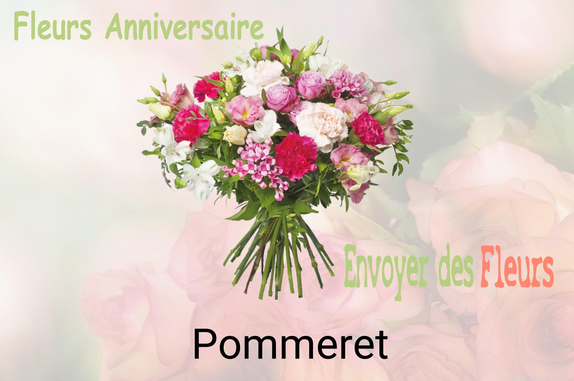 Bouquet de fleurs d’anniversaire livré à Pommeret